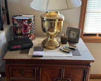 Thomasville Mystique Chinoiserie Solid Cherry Nightstand