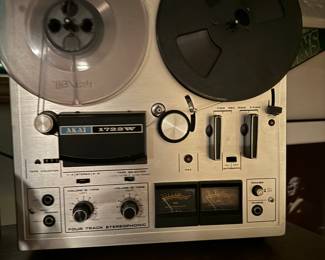 Vintage Aki 1722W Reel-to-Reel Tape Recorder                       Rare Find Japanese Audio Equipment