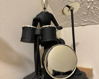 Ceramic Drummer Statue Moller