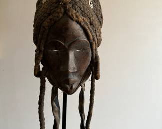 African Primitive Tribal Mask Full Size