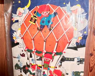 Vintage Danish advent calendar.