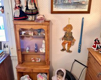 Dolls & child sized furniture.