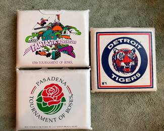 Vintage stadium seats.
