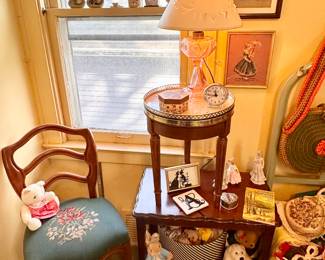 Small furniture items.