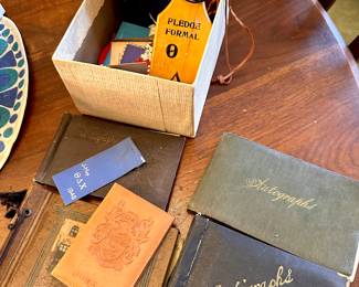 University memorabilia.