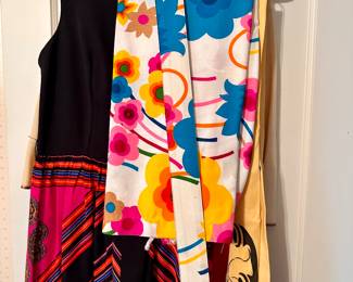 Some of the vintage clothing.