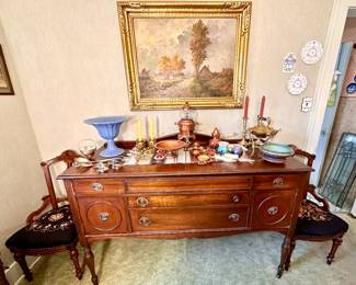 Vintage buffet.