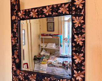 Pretty ivy mirror.