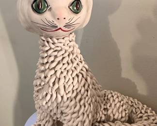 Italian majolica spaghetti cat.