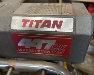 Titan 446ex airless piston pump 