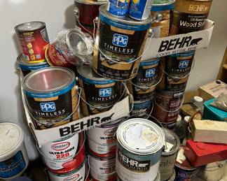 paint (indoor and outdoor)