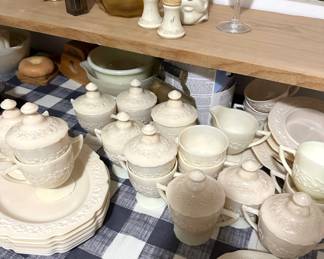 Indiana custard glass