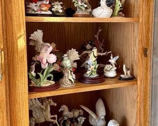 collectible figurines and decor, bird figurines