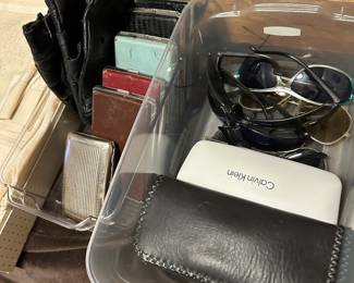 sunglasses, cigarette cases 