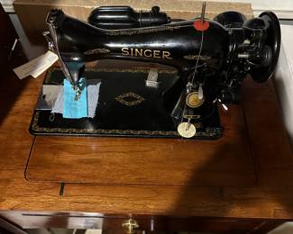Antique Singer sewing machine