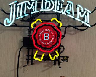 Jim Beam Neon Sign