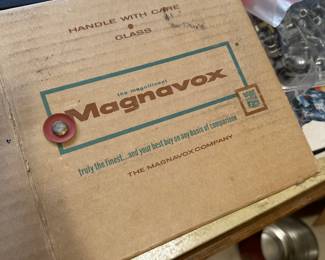 Magnavox vintage headphones new in box