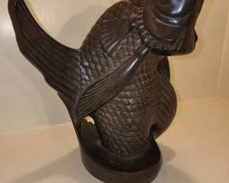 1951 Agostinlia Rodrigues fish statue