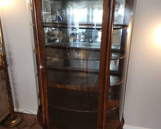 Tigerwood Display Cabinet 