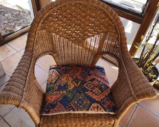 Wicker chair