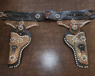 Vintage childs holsters
