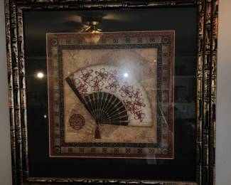 Oriental fan picture