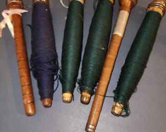 Antique spools