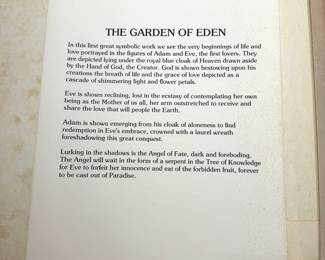 1970's Salvador Dali "Les Amoureux" set of 3 signed/numbered lithographs framed with COA.