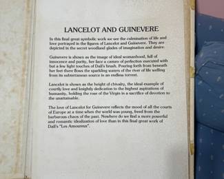 1970's Salvador Dali "Les Amoureux" set of 3 signed/numbered lithographs framed with COA.