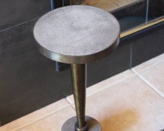 Contemporary pedestal/small accent table