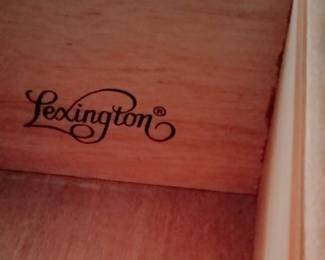 Lexington Gentleman's Chest W/Shaving/Valet Cabinet