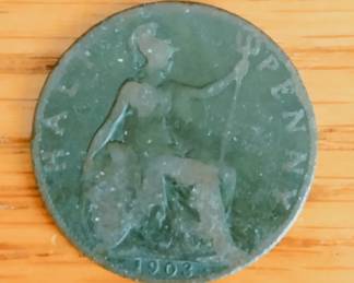 1903 British Half Penny