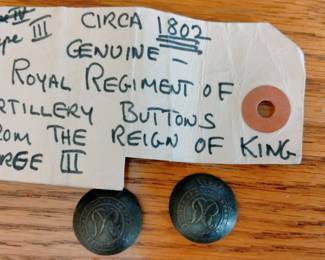 1802 Uniform Buttons