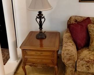 Solid Wood End Table