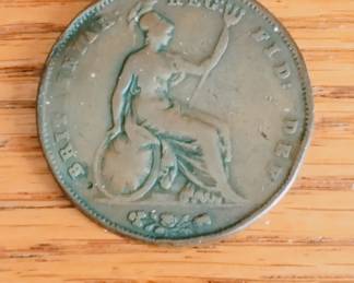 1854 Queen Victoria Coin