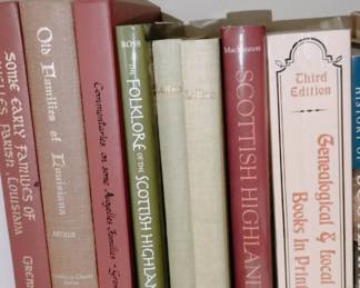Genealogy Books 