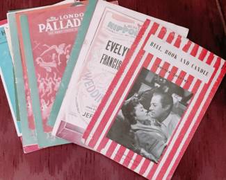 Vintage Theater Programs