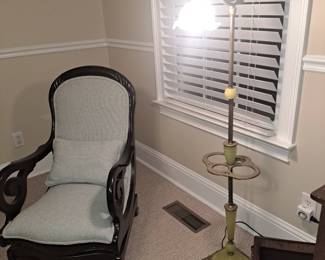 Antique Jadeite Floor Lamp