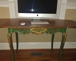 Antique French Country Drop Leaf Table