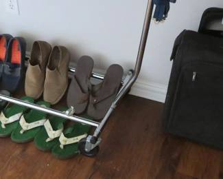 Men's shoes, luggage