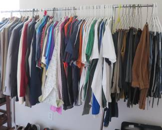 Men's clothing - tall and slender