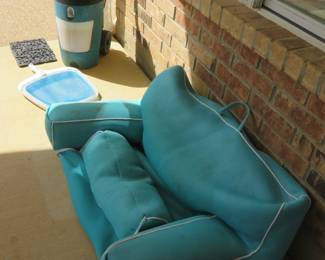 Mosquito mister, Frontgate pool seat, Jenn-Air lava rock grill plates