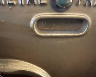 Serial number of piano