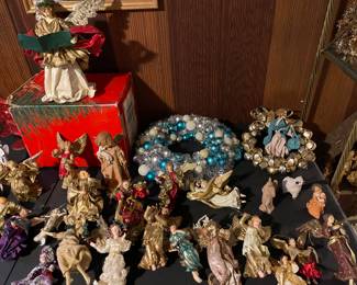 Christmas decor and part of Angel collection. 