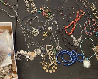 Jewelry, not all is pictured as we haven’t set it all up yet. 