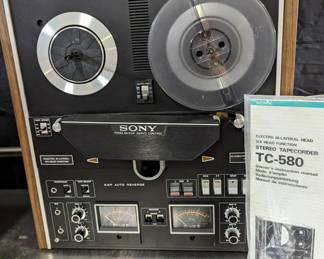 Sony TC-580 6 Head Serve Control, 3 Motor