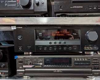 Yamaha DTS RX-V363 Home Theatre Receiver, Technics SL PD987 CD Disc Changer