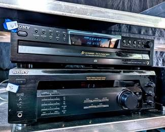 Sony CDP-CE375 CD Changer, 5 Disc,
Sony STR-DE435 FM Receiver