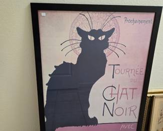 Tourne Au Chat Noir Rodolphe French Art Poster 