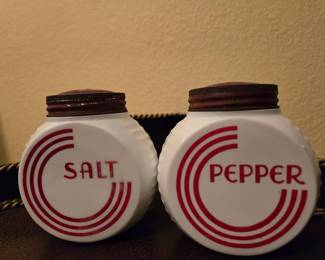 Art Deco Salt & Pepper Shakers